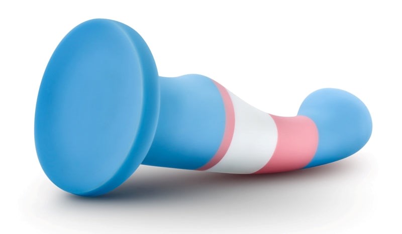 Avant Pride P2 True Blue - Body-Safe Silicone G-Spot/P-Spot Massager Non-Realistic Dildos