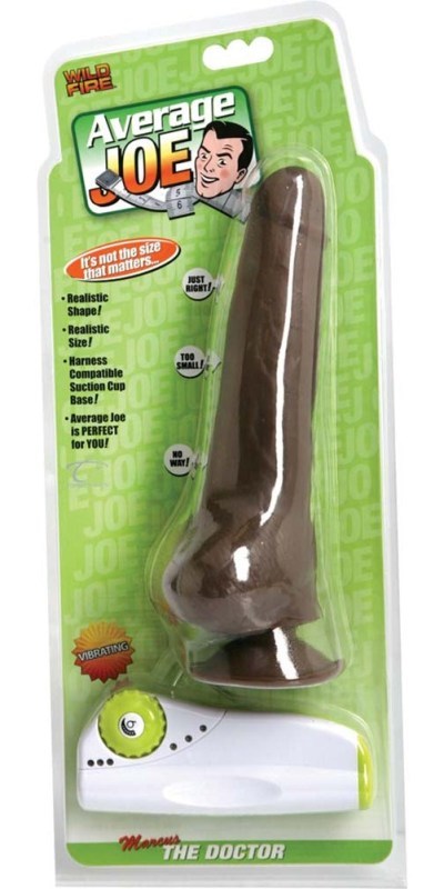 Average Joe The Doctor Marcus Vibrating Dildo Realistic Dildos