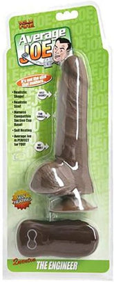 Average Joe The Engineer Quentin Heating and Vibrating Dildo Realistic Dildos