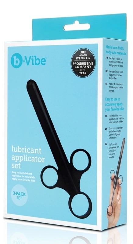 B-Vibe Luxury Lubricant Applicator Set - Discreet Pleasure Enhancement Vibrator Accessories