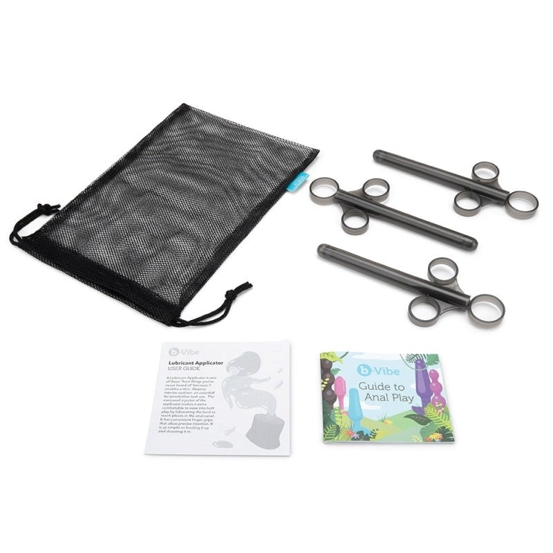B-Vibe Luxury Lubricant Applicator Set - Discreet Pleasure Enhancement Vibrator Accessories