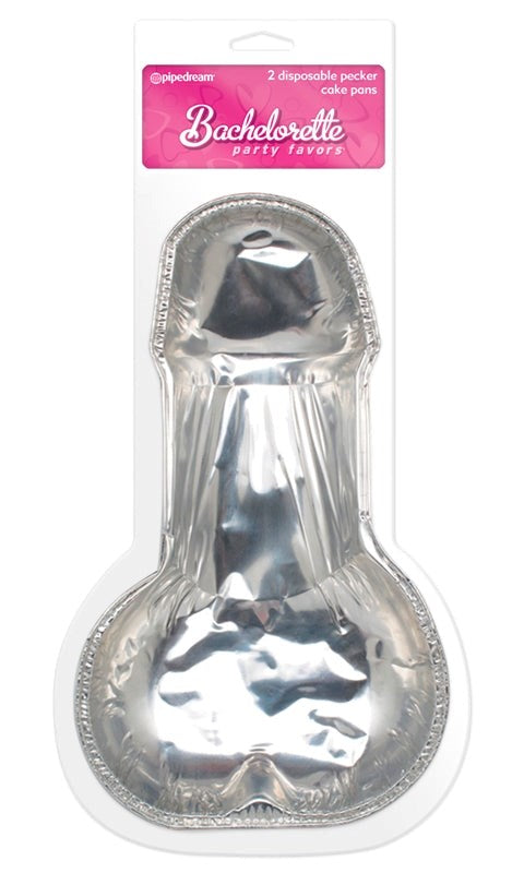 Pipedream Bachelorette Party Favors Pecker Cake Pans 2 Pack Bachelorette and Bucks