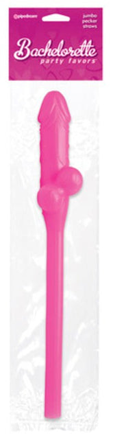 Pipedream Bachelorette Party Jumbo Sucking Straw 11 Inches Bachelorette and Bucks
