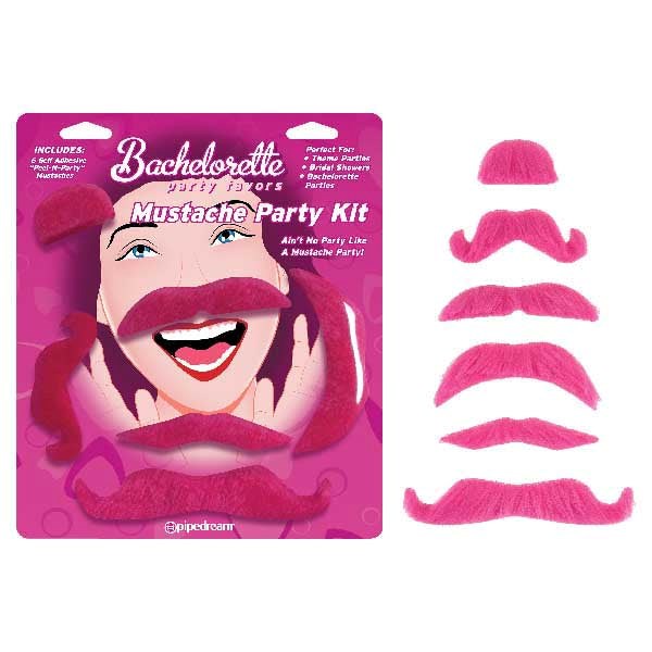 Pipedream Bachelorette Party Favors Mustache Party Kit Bachelorette and Bucks