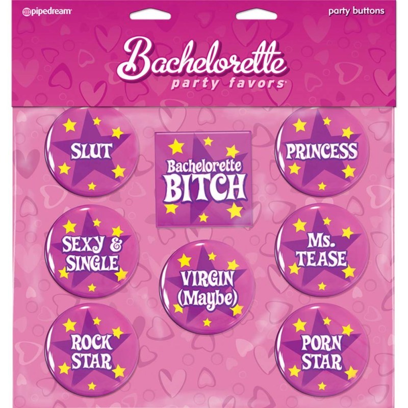 Pipedream Bachelorette Party Favors Party Buttons Adult Game Sex Games, Coupons and Tricks