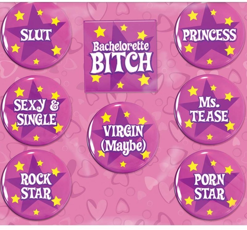 Pipedream Bachelorette Party Favors Party Buttons Adult Game Sex Games, Coupons and Tricks