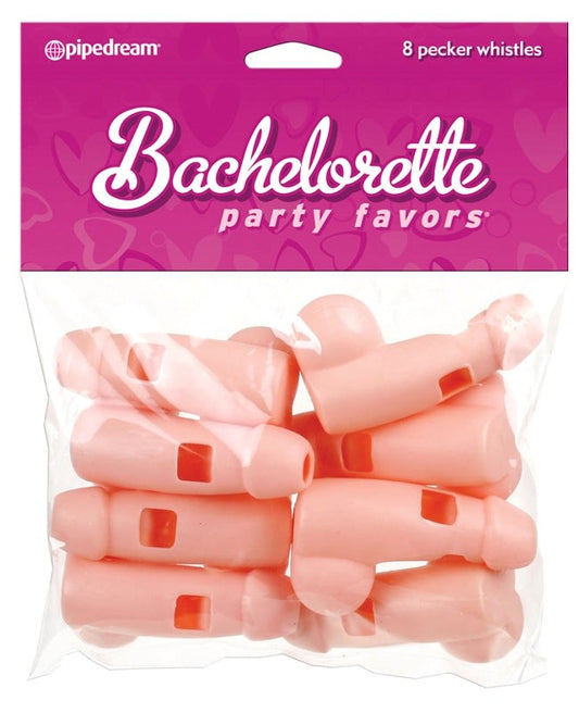 Pipedream Bachelorette Party Favors 8 Pack Pecker Whistles - Sex Games, Coupons and Tricks