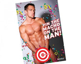 Pipedream Bachelorette Party Pin The Macho On The Man Party Gifts and Novelties