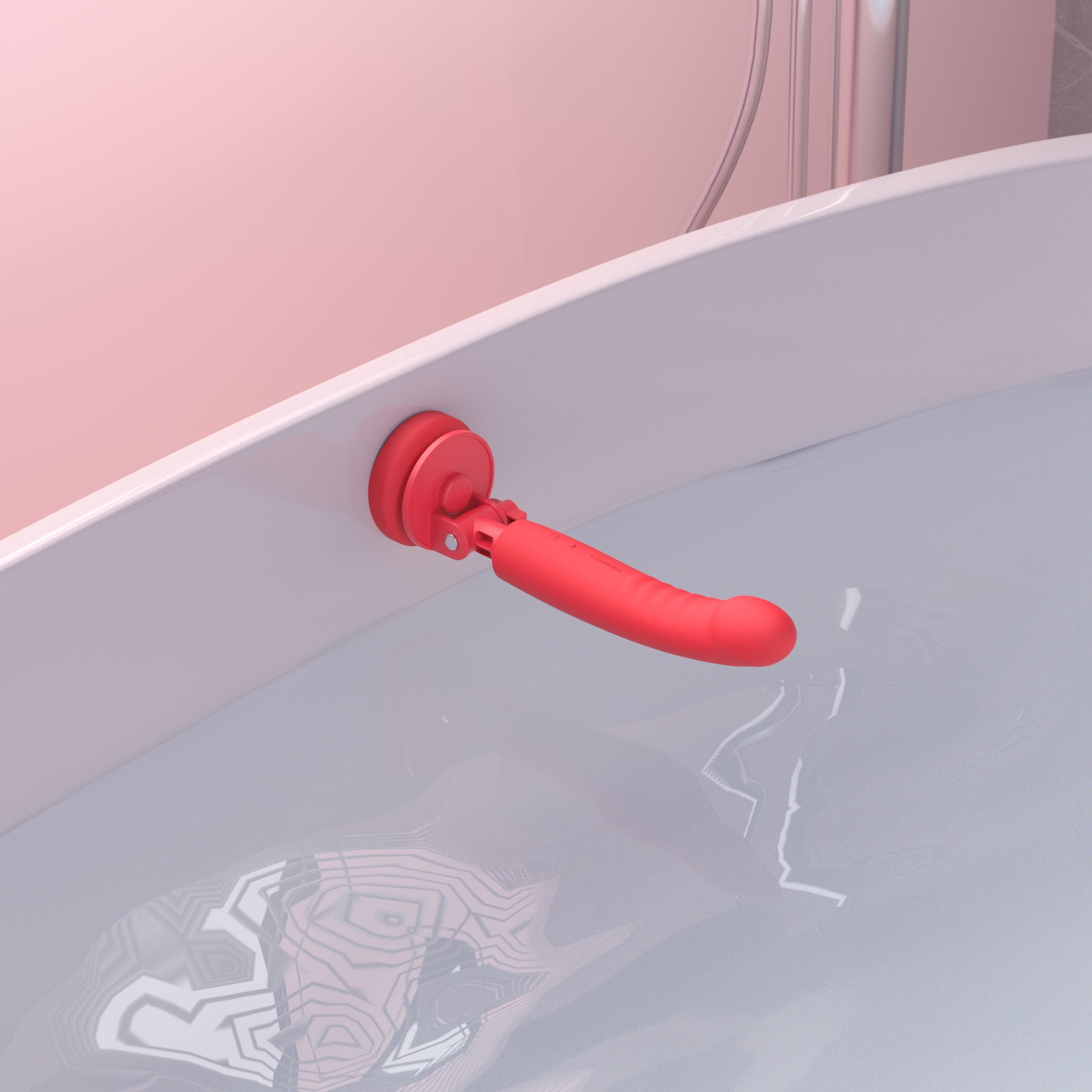 Lovense Mission 2 Vibrating Suction Cup Dildo Vibrating Dildos