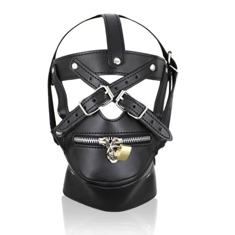 BDSM Hood Harness & Muzzle Thin Bondage Hoods