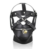 BDSM Hood Harness & Muzzle Thin Bondage Hoods