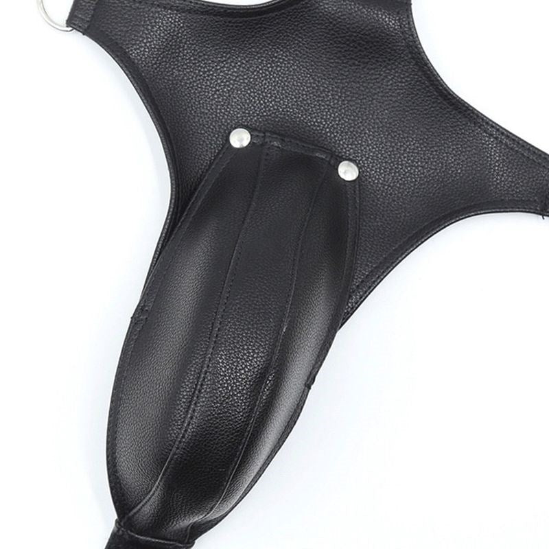 BDSM Open Cock Harness His Fetish