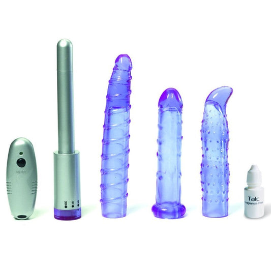 Bedroom Antics 3 Sleeve Vibrator Kit - Sex Kits