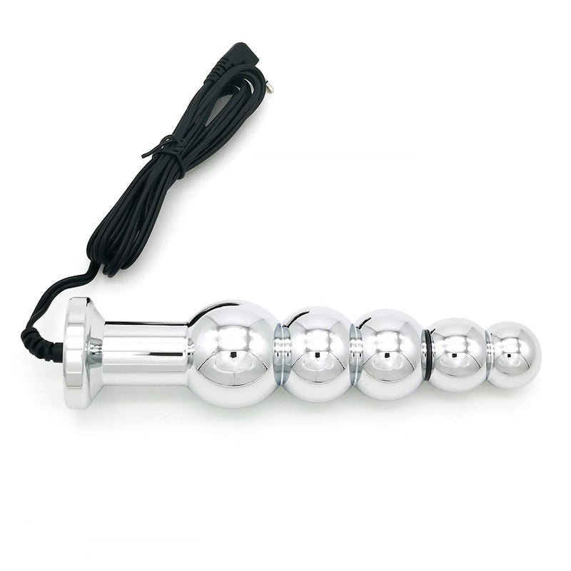 BDStyle Bipolar Metal Electric Shock Butt Plug - Elevate Your Intimate Experiences Electro Sex