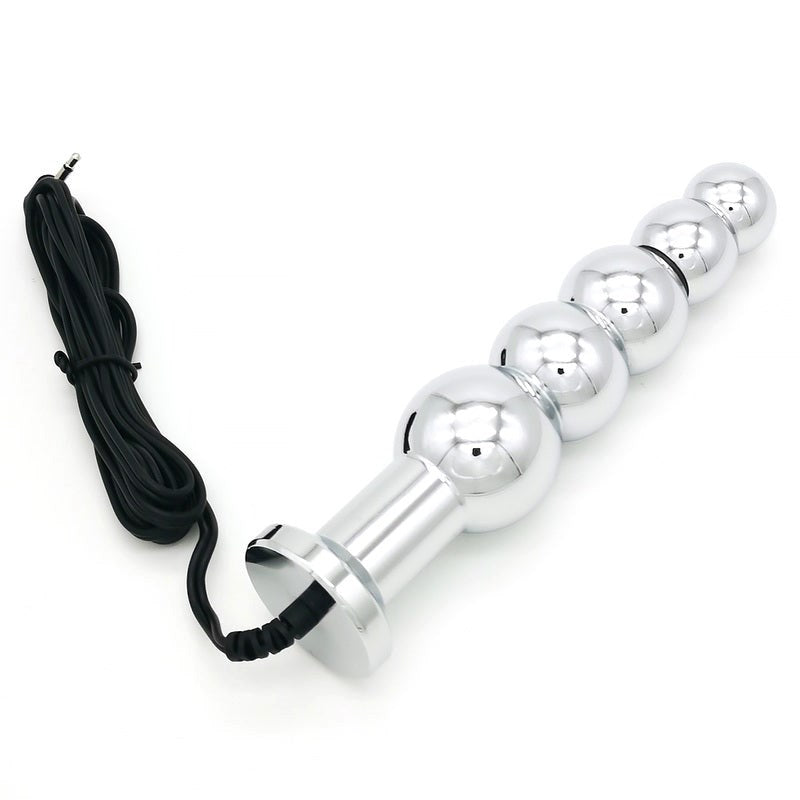 BDStyle Bipolar Metal Electric Shock Butt Plug - Elevate Your Intimate Experiences Electro Sex