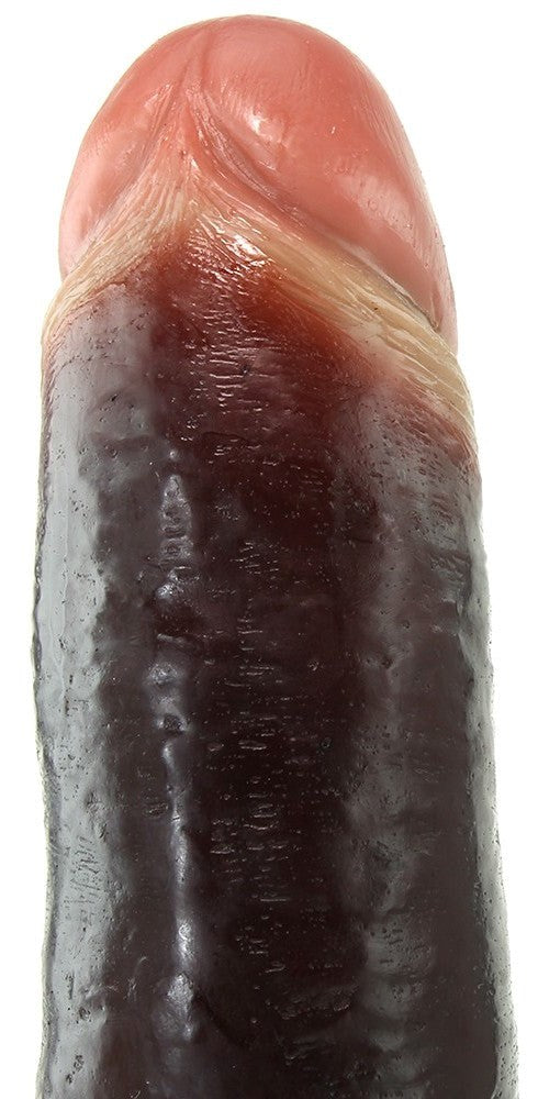 Blackout! Black 13-Inch Realistic Dong - Elevate Your Intimate Experiences Realistic Dildos