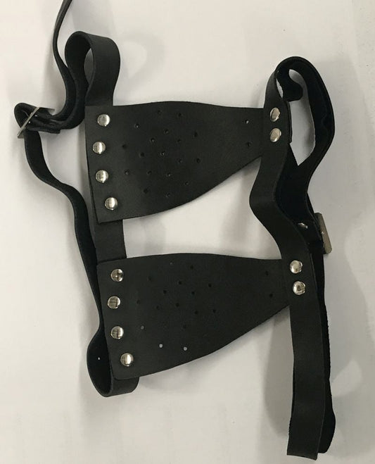 Blinky Bill Bondage Blinkers Extreme Leather - Masks And Blindfolds