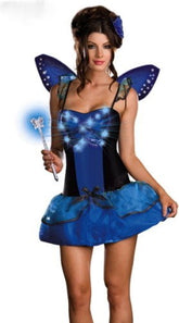 Whimsical Blue Butterfly Costume - Unleash Your Inner Fairy Fancy Dress Ups