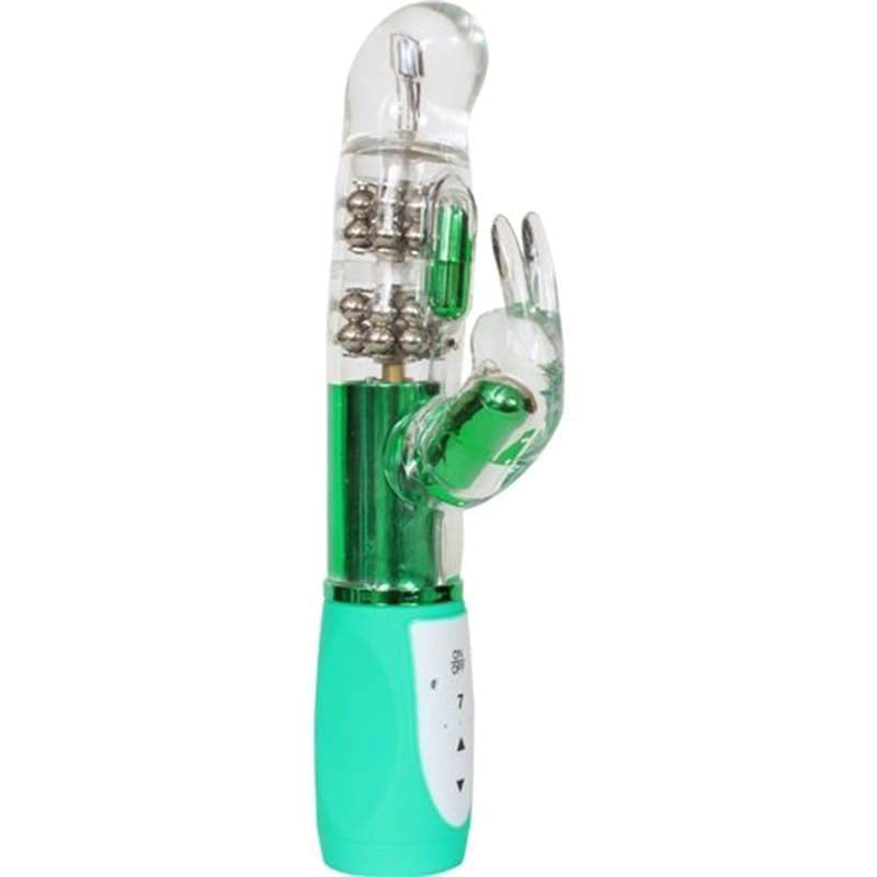 Blush Novelties Luxe Emerald G Rabbit Rabbit Vibrators