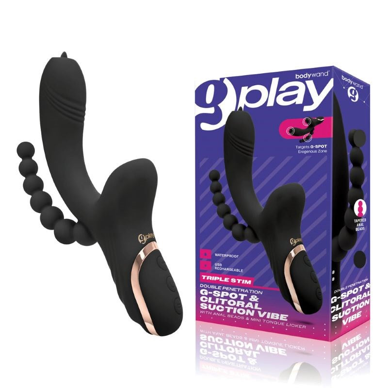 Bodywand G-Play - Versatile Silicone Vibe for Multi-Zone Ecstasy G-Spot Vibrators