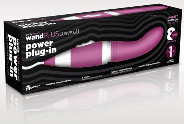 Bodywand wandPlus Curve G8 Power Plug-In G-Spot Vibrators
