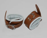 Luxurious Leather Wrist Restraints for Thrilling Role-Play Cuffs and Restraints