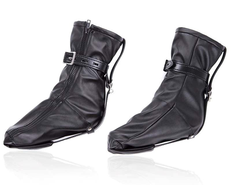 Bondage Booties Faux Leather Cuffs and Restraints