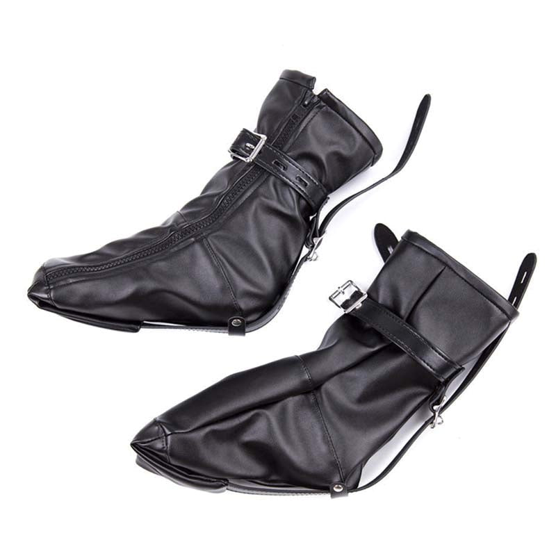 Bondage Booties Faux Leather Cuffs and Restraints