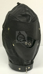 Bondage Supplies Hood Leather Bondage Hoods