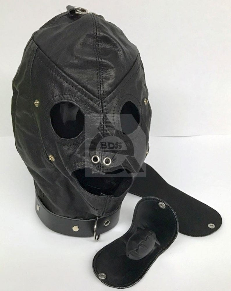 Bondage Supplies Hood Leather Bondage Hoods