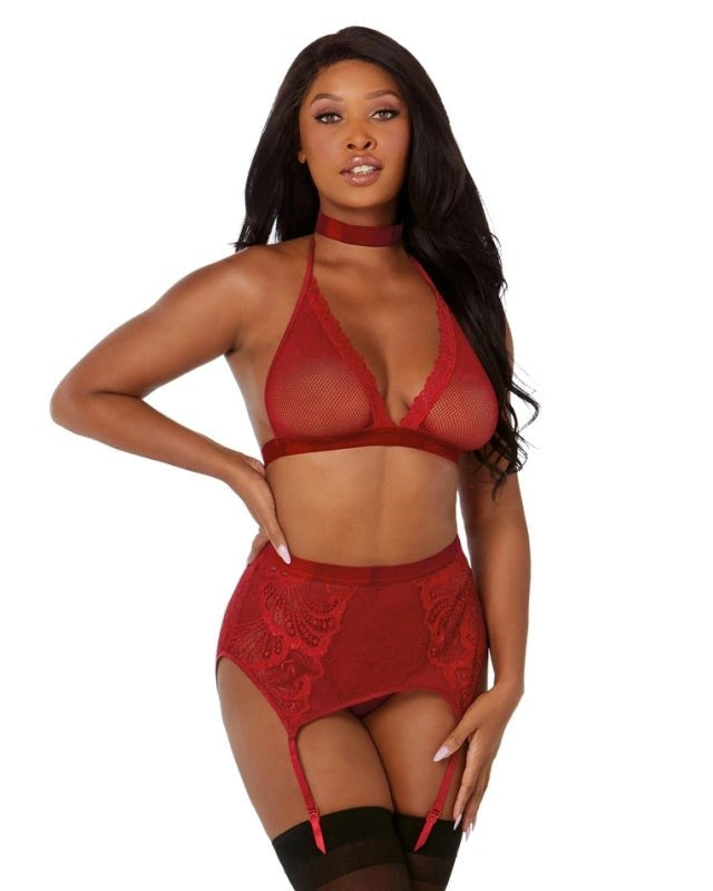 Captivating Elegance - Dream Girl Bralette Garterbelt Collection Bras and Bra Sets