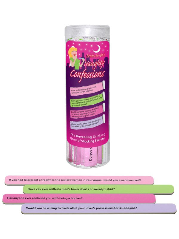 Bride-To-Be's - Naughty Confessions Bachelorette and Bucks