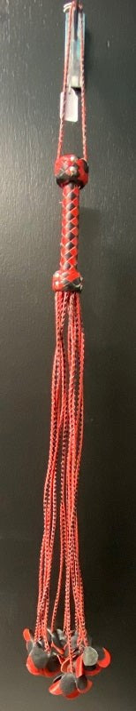 Blossoming Pleasure - Hell's Couture Cat o' Nine Tails Flogger Whips And Crops