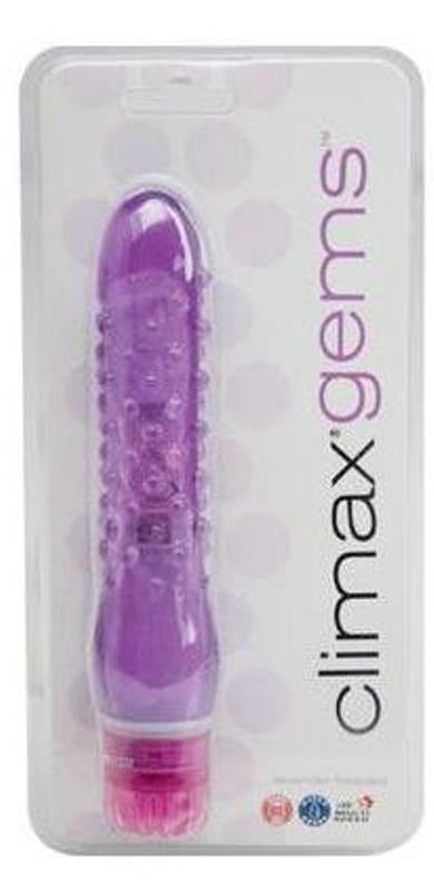 Climax Gems Lavender Beaded Waterproof Vibrators