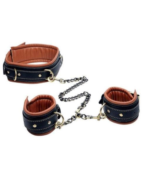 Coax Collar To Wrist Restraints Cuffs and Restraints