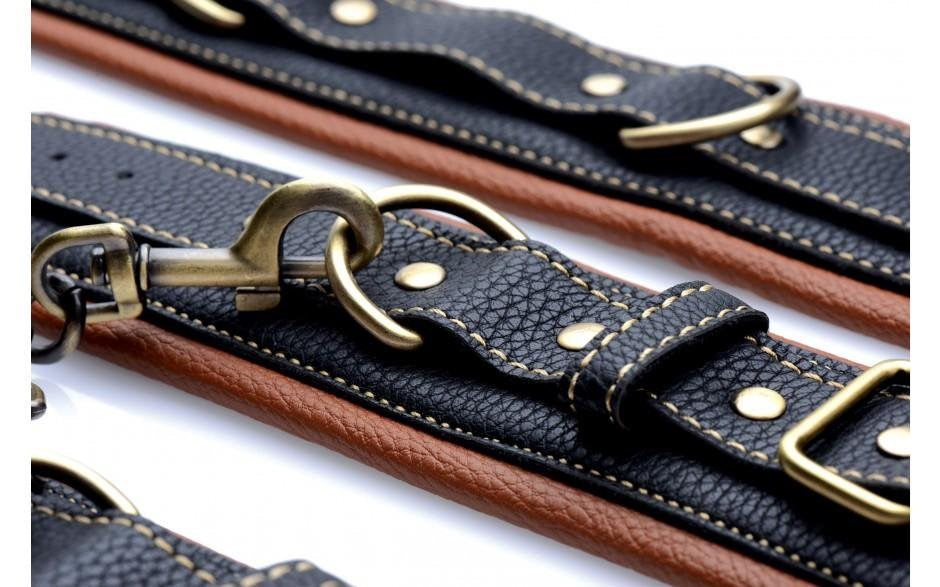 Coax Collar To Wrist Restraints Cuffs and Restraints