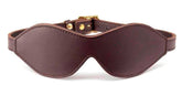 Coco de Mer Brown Leather Blindfold Fancy Dress Ups