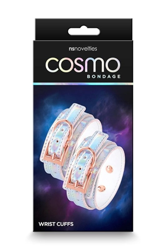Cosmo's Enchanting Rainbow Bondage Cuffs - Elevate Your BDSM Experience Cuffs and Restraints