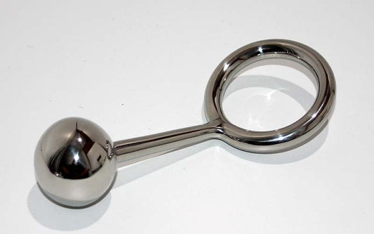 Crusty Cock Ring With Anal Ball Option - Spreaders and Hangers