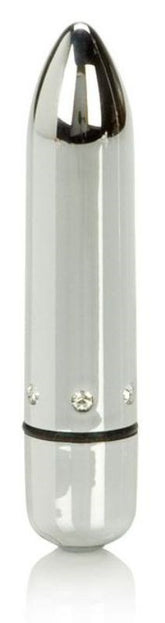 California Exotics Crystal High Intensity Bullet Silver Bullet Vibrators
