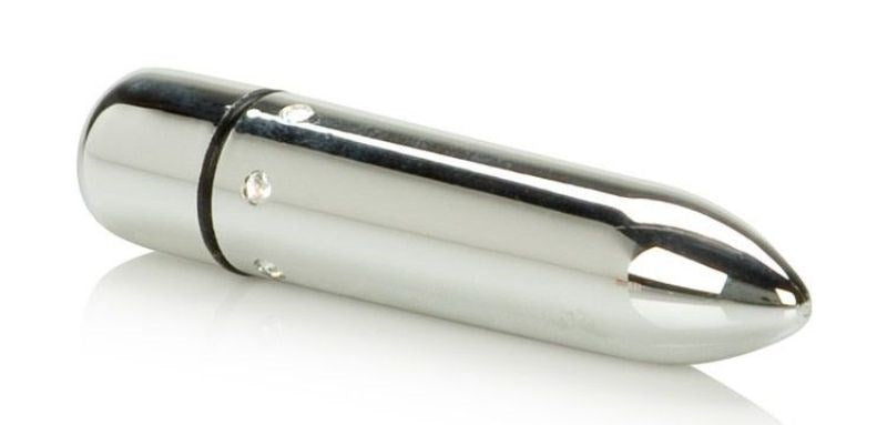 California Exotics Crystal High Intensity Bullet Silver Bullet Vibrators