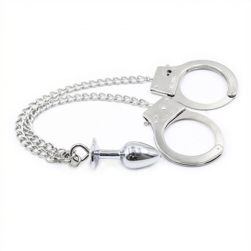 Bondage Bliss - Luxurious Cuffs and Butt Plug Set Cuffs and Restraints