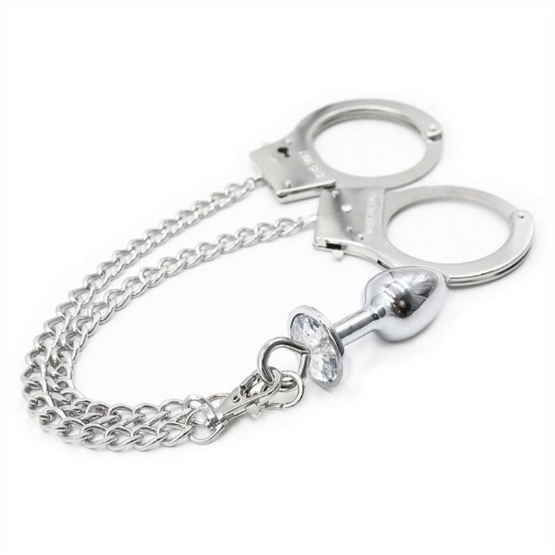 Bondage Bliss - Luxurious Cuffs and Butt Plug Set Cuffs and Restraints