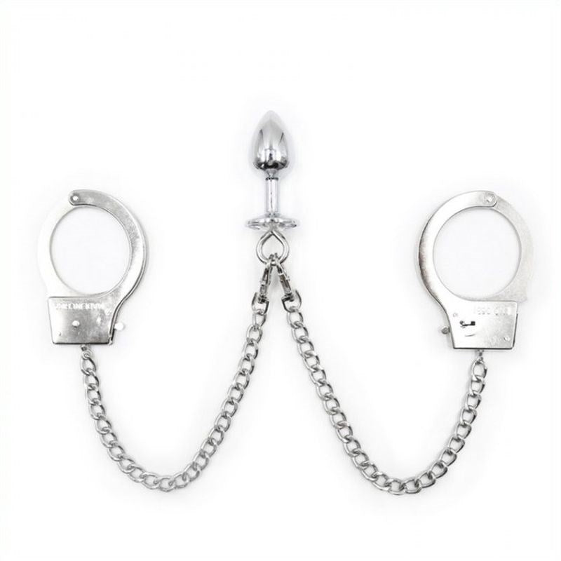 Bondage Bliss - Luxurious Cuffs and Butt Plug Set Cuffs and Restraints
