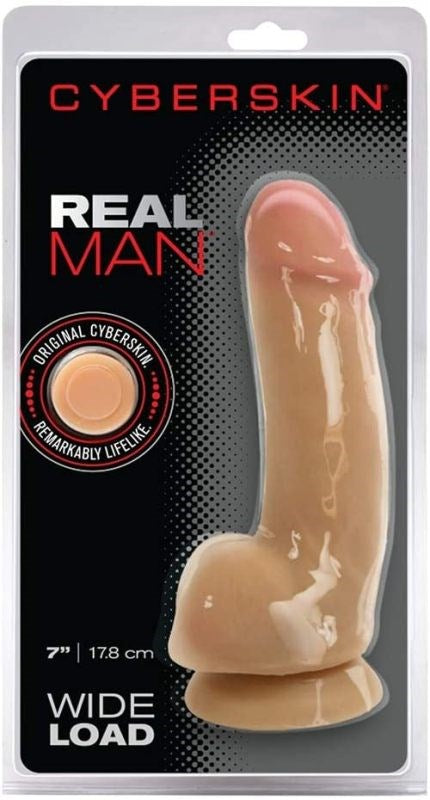 Cyberskin Real Man Wide Load Realistic Dildos