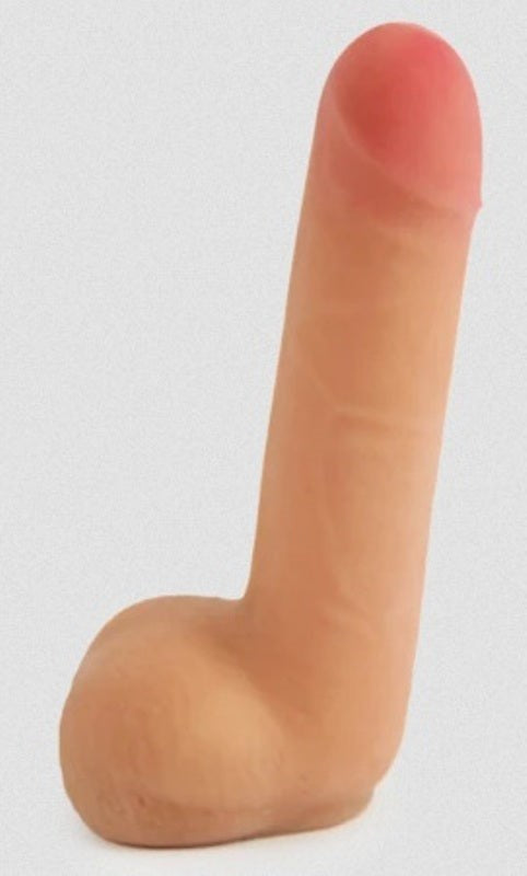 Cyberskin Slimline Cyber Cock with Balls Realistic Dildos