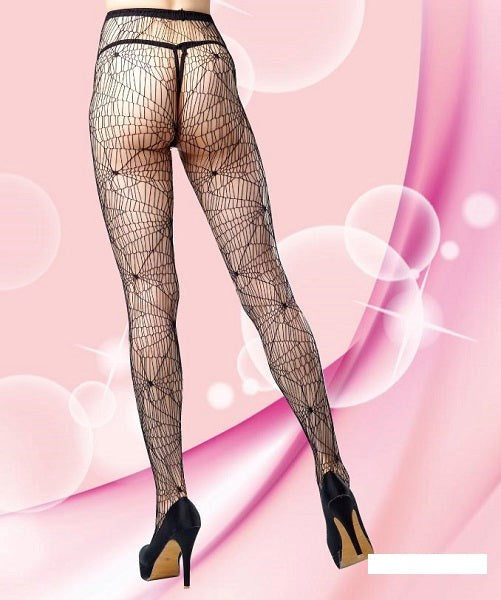 Delilah Pantyhose Spiderweb Design Hosiery