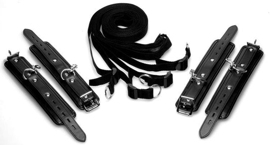 Deluxe Bed Restraint Bondage Kit - Bondage Kits