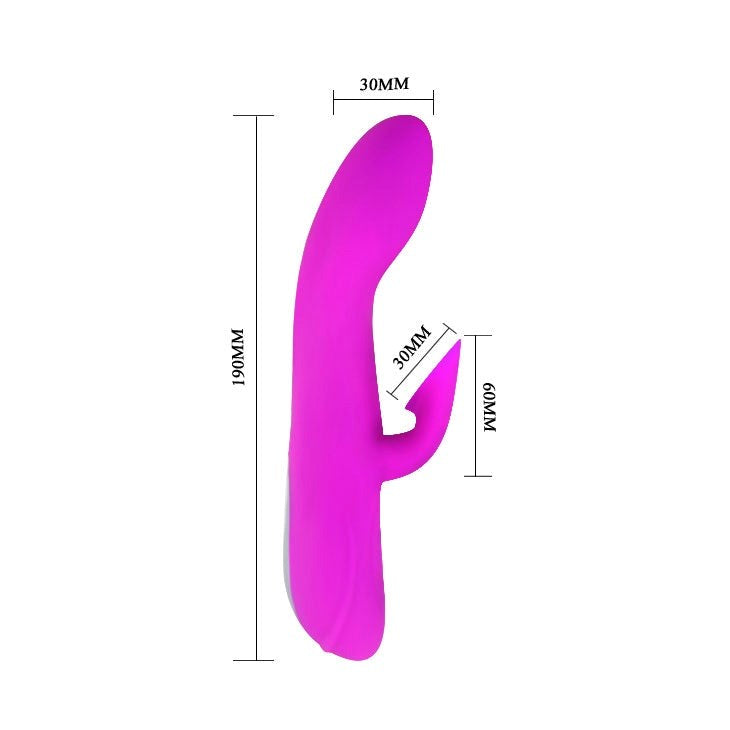 Desirable Flirt Dual Function G-Spot Vibrator and Sucker Rabbit Vibrators