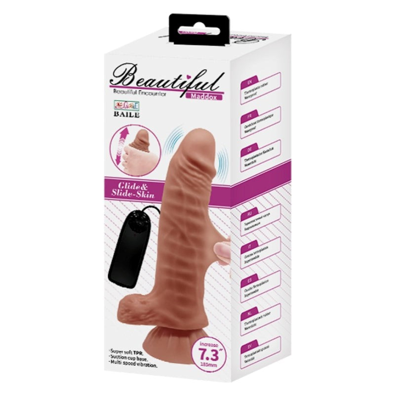 Dildo "Maddox" Light Brown Realistic Dildos